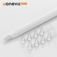 Uonevic 8 Chiếc Cho Apple Pencil 1 2 Máy Tính Bảng Bút Cảm Ứng Nib Trường Hợp Ốp Bảo Vệ Silicon Mềm Cho Hộp Đựng Bút Apple Cảm Ứng Bìa