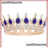 Uoothashasome Vương Miện Nữ Hoàng, Cuộc Thi Sinh Nhật Prom Nữ Tiara, Thời Trang Cosplay Cô Dâu Pha Lê Cưới Tiara Cho Tiệc Công Chúa
