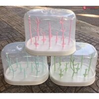Úp bình sữa có nắp đậy