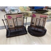 Úp ly,cốc bằng Sơn tĩnh điện nhập khẩu đài loan kem khay hấng  nước cao cấp