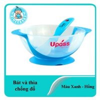 UP5104C - BỘ THÌA VÀ BÁT CÓ ĐẾ CHÂN KHÔNG CHỐNG ĐỔ UPASS