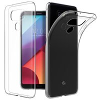 UPaitou for LG G6 Soft TPU Case Crystal Clear Transparent Slim Anti Slip Case Back Protector Cover Shockproof for LG G6 H870DS LazadaMall