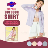 Upf 50 + UV Chống Nắng Quần Áo Nữ Zip Up Áo Dài Tay Câu Cá Chạy Bộ Đi Bộ Đường Dài Áo Sơ Mi Hiệu Suất Ngoài Trời