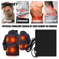 UPLUCKEY Tấm Đệm Sưởi Ấm Giao Diện USB Điều Chỉnh Được Nhiệt Độ Mới Dành Cho Áo Khoác Vest Quần Áo
