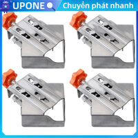 UPONE 4 Góc Nối Nhanh Thép Không Gỉ 90 Độ Kẹp Cho Chế Biến Gỗ Dự Án DIY