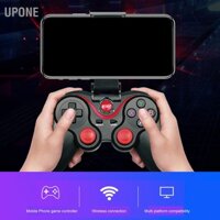 UPONE Bộ điều khiển trò chơi Bluetooth Tay cầm game không dây ổn định có độ trễ với phím chéo cho điện thoại máy tính xách tay Máy bảng