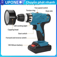 UPONE Đầu máy đóng nắp chai điện tự động cho thùng nhựa Đường kính 40‑50mm
