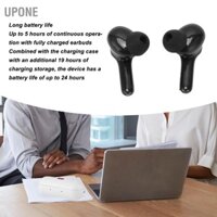 UPONE M6 Dịch Tai Nghe Nhét Bluetooth 5.0 HiFi Stereo 71 Ngôn Ngữ 56 Giọng Giả Chụp Dành Cho Kinh Doanh Du Lịch Đen