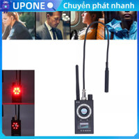 UPONE Máy dò camera nhạy cảm GPS Tín hiệu RF Thiết bị tìm lỗi nghe lén Bộ rung Cảnh báo 100‑240V