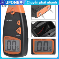 UPONE MD812 Màn Hình LCD Kỹ Thuật Số 2/4 Pin Máy Đo Độ Ẩm Gỗ Kiểm Tra Dò