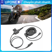 UPONE Mũ Bảo Hiểm Xe Máy Tai Nghe Linh Hoạt Đơn Phương Cho Motorola XiR P6600 P6620 DP2400 MTP3250 DEP550