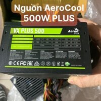 UPS N Guồn 500W Công Xuất Thật Hiệu VXPlus 500 AeroCool (8p vga,8p cpu) Dây Dài - Vi Tính Bắc Hải