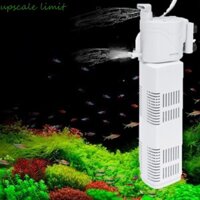 Upscale GIỚI HẠN Bộ lọc bể cá 3 trong 1, Lọc nhựa Bộ lọc bể cá, Bơm thay nước Oxy Máy sục khí oxy chìm im lặng cho bể cá