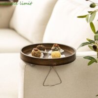 Upscale GIỚI HẠN Sofa Tay Khay, Bàn Sofa Kẹp Có Thể Điều Chỉnh, Bộ Đồ Ăn Mini Có Thể Gập Lại Khay Trà Bằng Gỗ Nhà Bếp