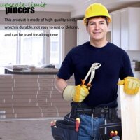 Upscale LIMIT End Nippers, Kìm bơm nước mở đầu có thể điều chỉnh mũi lớn, Kìm kẹp ống nước công nghiệp bằng thép Carbon 8 / 10 / 12 Inch cầm tay