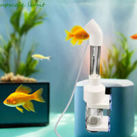 Upscale LIMIT Máy ấp trứng cá, Ngăn ngừa nấm Mô phỏng ấp trứng tự nhiên Cichlid Tumbler Hatchery, Máy ấp trứng cá trắng trang trí bằng nhựa cho gia đình