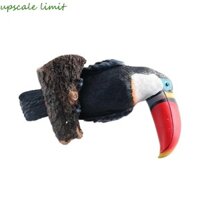 Upscale LIMIT Toucan Tree Hugger Tượng, Mô Hình Chim Nhựa Toucan Bird Figurine, Đa Năng Thú Vị Thực Tế Chống Thấm Nước Tượng Chim Vườn