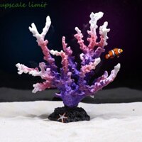 Upscale LIMIT Trang trí bể cá san hô, Phong cảnh đá rạn san hô đầy màu sắc bằng nhựa, Cảnh quan bể cá Thủ công mỹ nghệ nhân tạo Mô phỏng thực vật thủy sinh tại nhà
