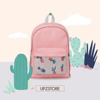 UPZ Balo In Hoạ Tiết 12 Mẫu - Hồng Túi Cactus