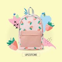 UPZ Balo In Hoạ Tiết 12 Mẫu - Dâu Hồng Túi Trơn