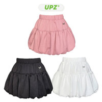UPZ Chân Váy Quần Ngắn Bí Bồng Bềnh Freesize Lưng Thun (Trắng/ Hồng/ Đen)