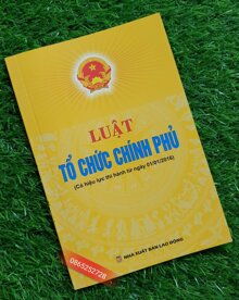 Luật Tổ Chức Chính Phủ