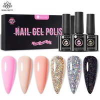 UR SUGAR Set 6 Nước Sơn Gel Sơn Móng Tay Gel Đèn Led Uv Gel Son Gel Son Nail 7ml