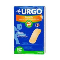 URGO Durable băng keo cá nhân có độ dính cao hộp 102 miếng