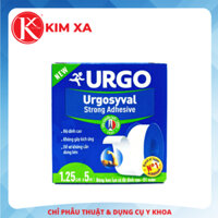 URGO SYVAL STRONG ADHESSIVE BĂNG KEO LỤA CÓ ĐỘ DINH CAO 1.25 CM X 5 M (1 lốc / 18 cuộn)