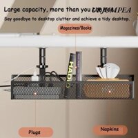 Urjumpea Dưới Giá Để Đồ, Không Có Kệ Khoan Khay Quản Lý Cáp, Dưới Bàn Làm Việc Bằng Thép Carbon Phụ Kiện Lưu Trữ Dây Bàn Sắp Xếp