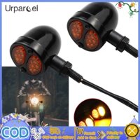 Urparcel 2 cái đèn led xe máy đèn báo rẽ độ sáng cao đèn phanh cổ điển đèn lái xe bộ phận thay thế