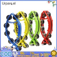 Urparcel handbell fish-shaped hand rattles tambourine trẻ em giáo dục sớm biểu diễn giảng dạy hỗ trợ âm nhạc