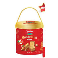 [US] Bánh xốp Loacker Quadratini Bites 70g Mỹ