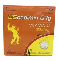 US Cadimin C1g - Phòng và điều trị bệnh do thiếu vitamin C