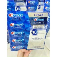 [US] Kem đánh răng CREST 3D White Advanced Triple Whitening 🦷🦷[MẪU MỚI]