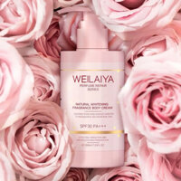 [US] Kem Dưỡng Trắng Nâng Tông Da Weilaiya Natural Whitening Fragrance Body Cream 200ml
