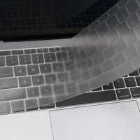 US layout laptop keyboard protective film for APPLE A1534 macbook retina 12-inch transparent waterproof keyboard membrane dust keyboard
