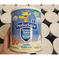 [US] SỮA BỘT HƯƠU CAO CỔ PEDIASURE GROW AND GAIN 400g HÀNG MỸ BAY AIR