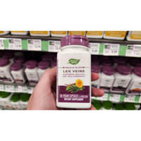[US] Viên uống hỗ trợ giảm suy giãn tĩnh mạch leg veins Nature's Way 60v của Mỹ 🇺🇸