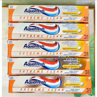 [USA] [08/2026] 02 KEM ĐÁNH TRẮNG RĂNG MỸ AQUAFRESH WHITENING ACTION 5.6OZ (158.8G)