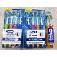 USA_ Bàn chải Pin Oral-B PULSAR Expert Clean (Set 2 cây, 4 cây)