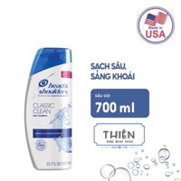 [USA] Dầu gội Head and Shoulder Trị gàu Hiệu quả Classic Clean 700ml- Nhập khẩu Chính hãng P&G-USA-Giá tốt