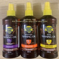 [USA] TANNING OIL SPF4 - SPF8 - SPF15 - 326ml (dầu phơi nắng Banana Boat) date mới 2025