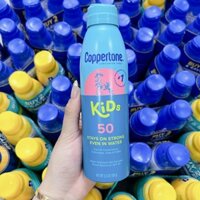 [USA] Xịt Chống Nắng Coppertone Sunscreen Spray KIDS SPF 50