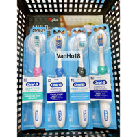 USA_Bàn chải Pin Oral-B 3D White, Gum Care, Deep Clean + đầu bàn chải
