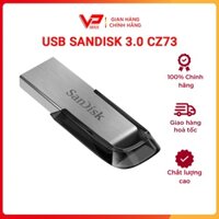 USB 16GB 32GB 64GB 3.0 Sandisk Ultra Flair CZ73 tốc độ 130Mb/s