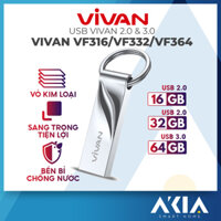 USB 16GB32GB - Hàng Chính Hãng - VIVAN VF316VF332 - USB 3.0 64GB