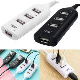 USB 2.0 4 Port Multi Hub Splitter External Extension Adapters For PC Laptop - intl