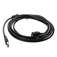 USB 2.0 A MALE to A FEMALE Extension Cable Cord Extender For PC Laptop Black 3M