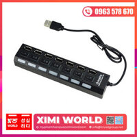 USB 2.0 HUB Có Công Tắc (7 port)